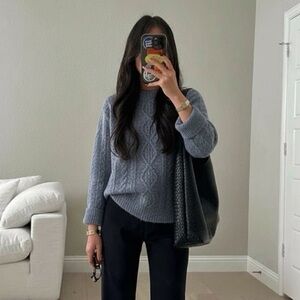 Tommy Hilfiger Blue Knit Sweater